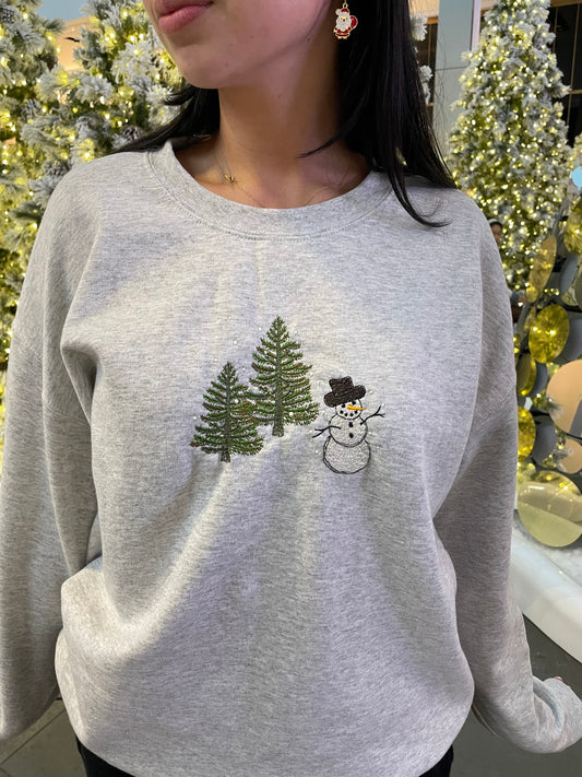 Snowman Crewneck