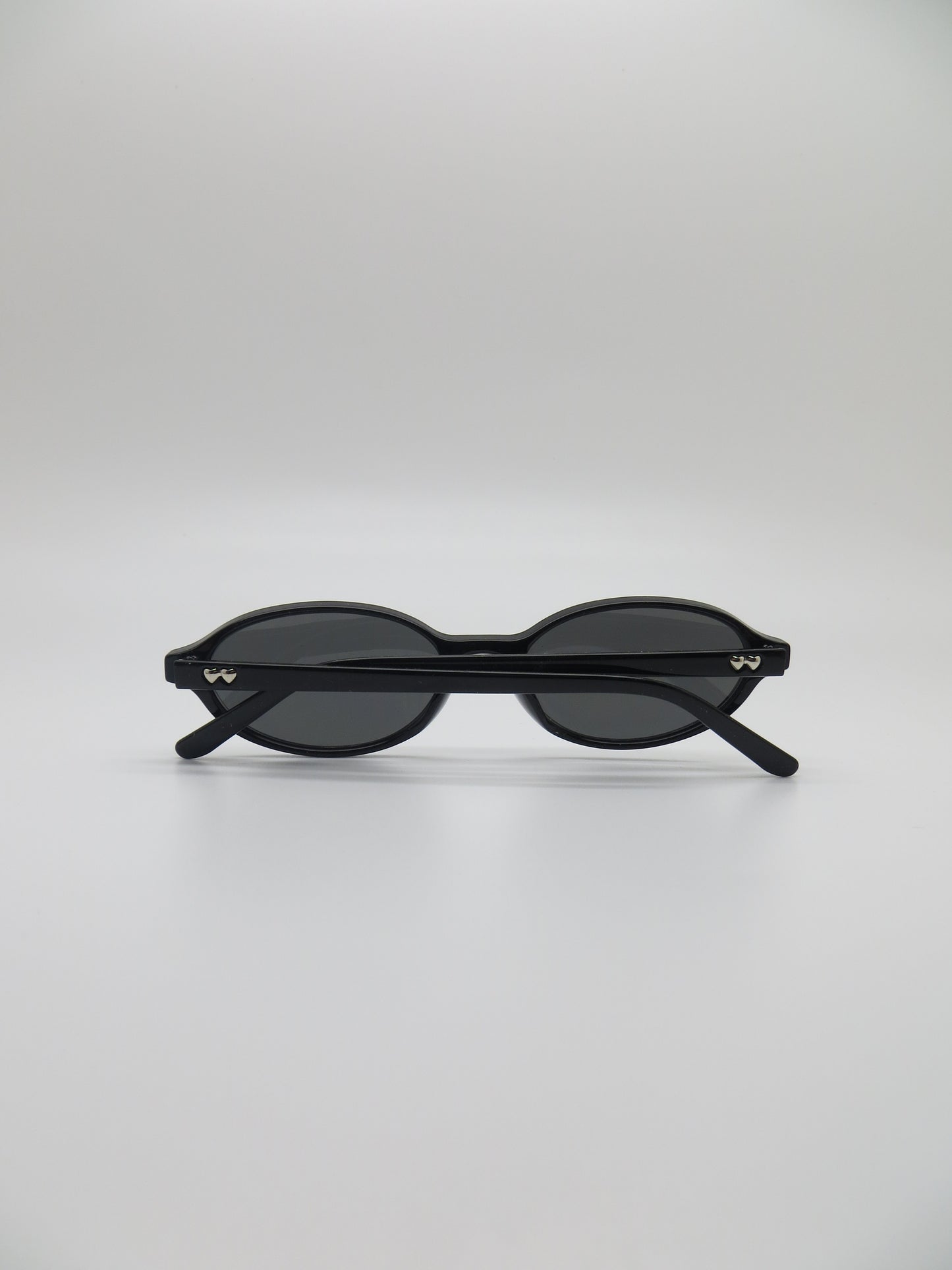 Twin Hearts Tinted Sunnies - Black