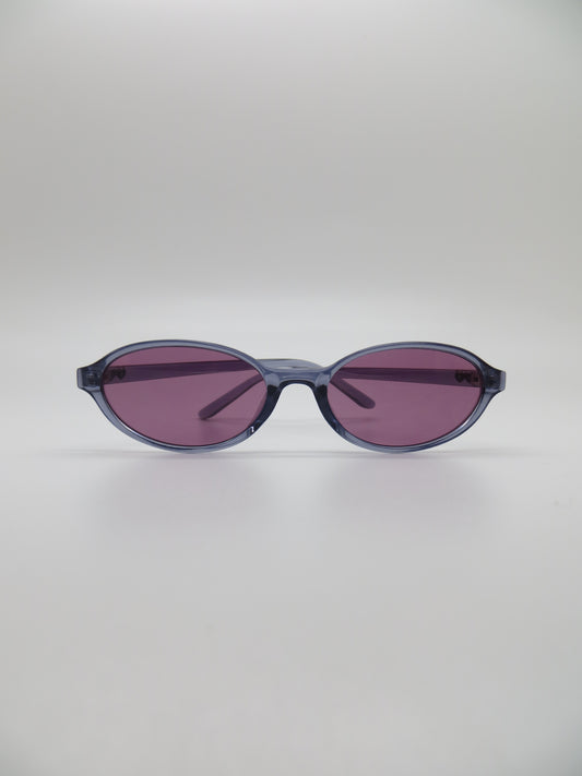 Twin Hearts Tinted Sunnies - Violet