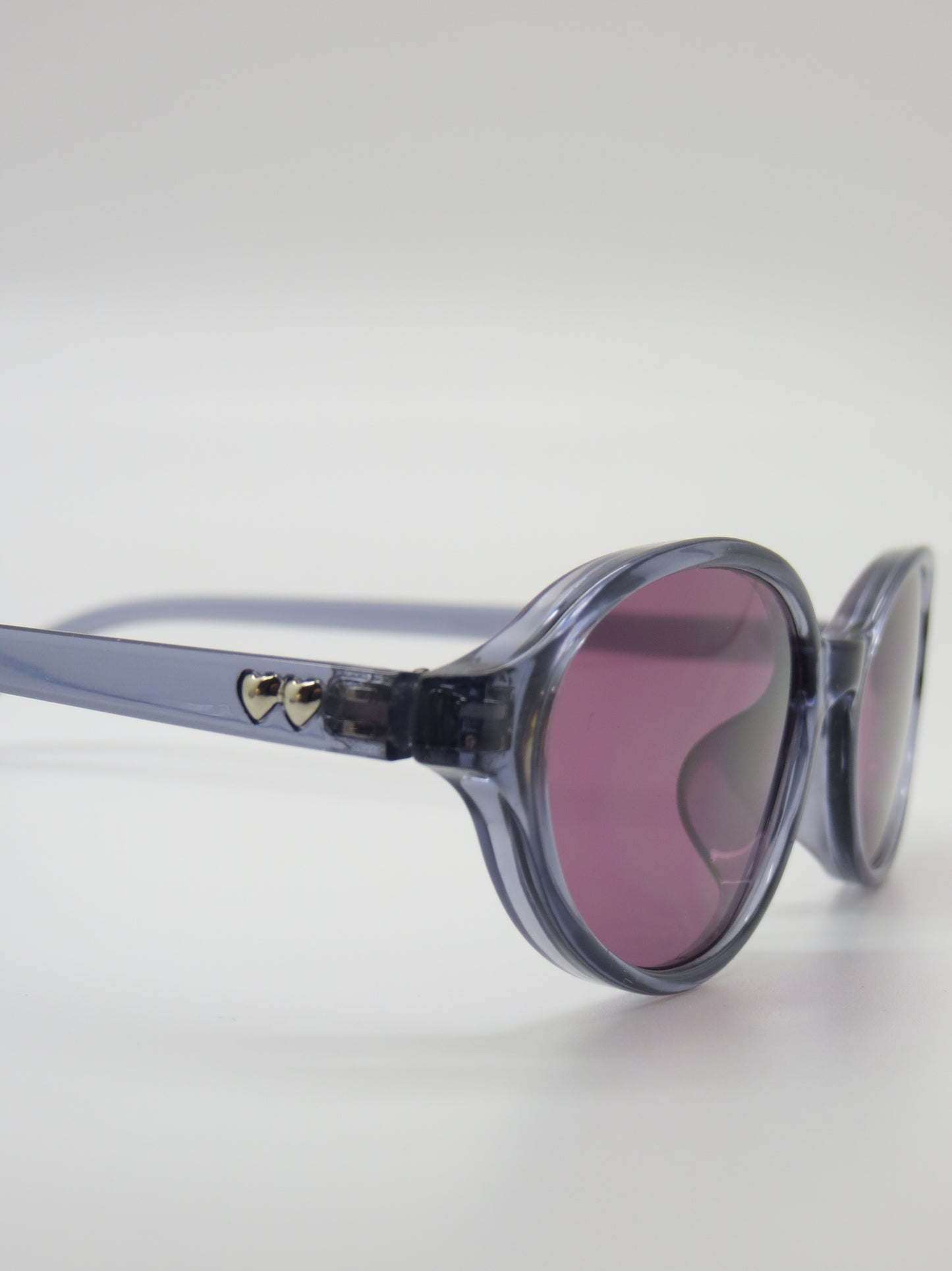 Twin Hearts Tinted Sunnies - Violet
