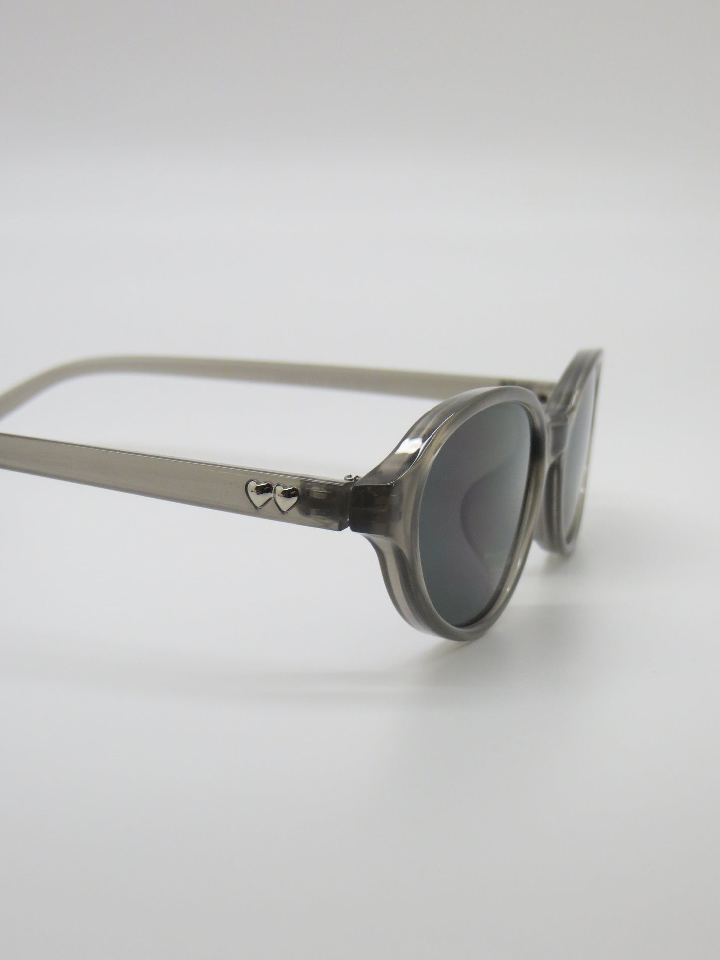 Twin Hearts Tinted Sunnies - Grey